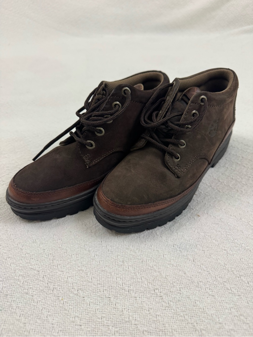 Timberland Women's Dark Leather Chukka/Hiking Boots